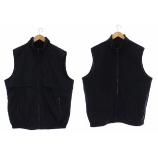 アザー(other)のAntwort REVERSIBLE VEST  スタンドカラー 2 M 黒(ベスト)