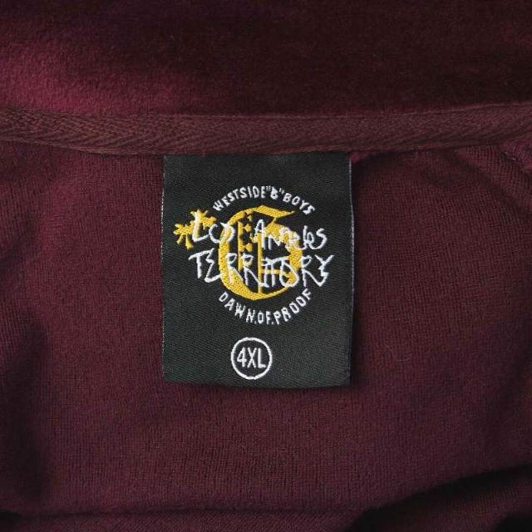 LOS ANGELES TERRITORY セットアップ ベロア 4XL | kensysgas.com