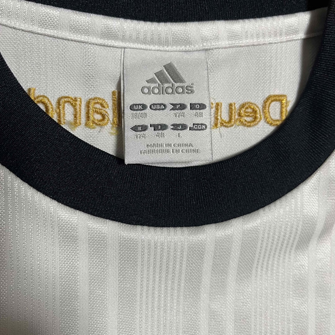 adidas(アディダス)の00’s adidas リンガーTシャツ ゲームシャツ ワンポイント Y2K メンズのトップス(Tシャツ/カットソー(半袖/袖なし))の商品写真