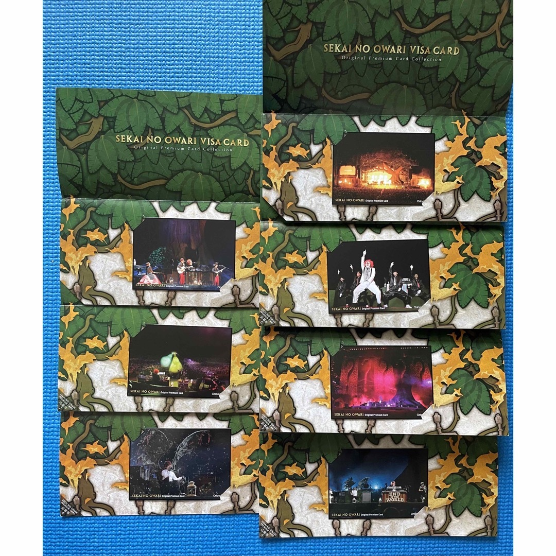 SEKAI NO OWARI カード　7枚 エンタメ/ホビーのタレントグッズ(ミュージシャン)の商品写真