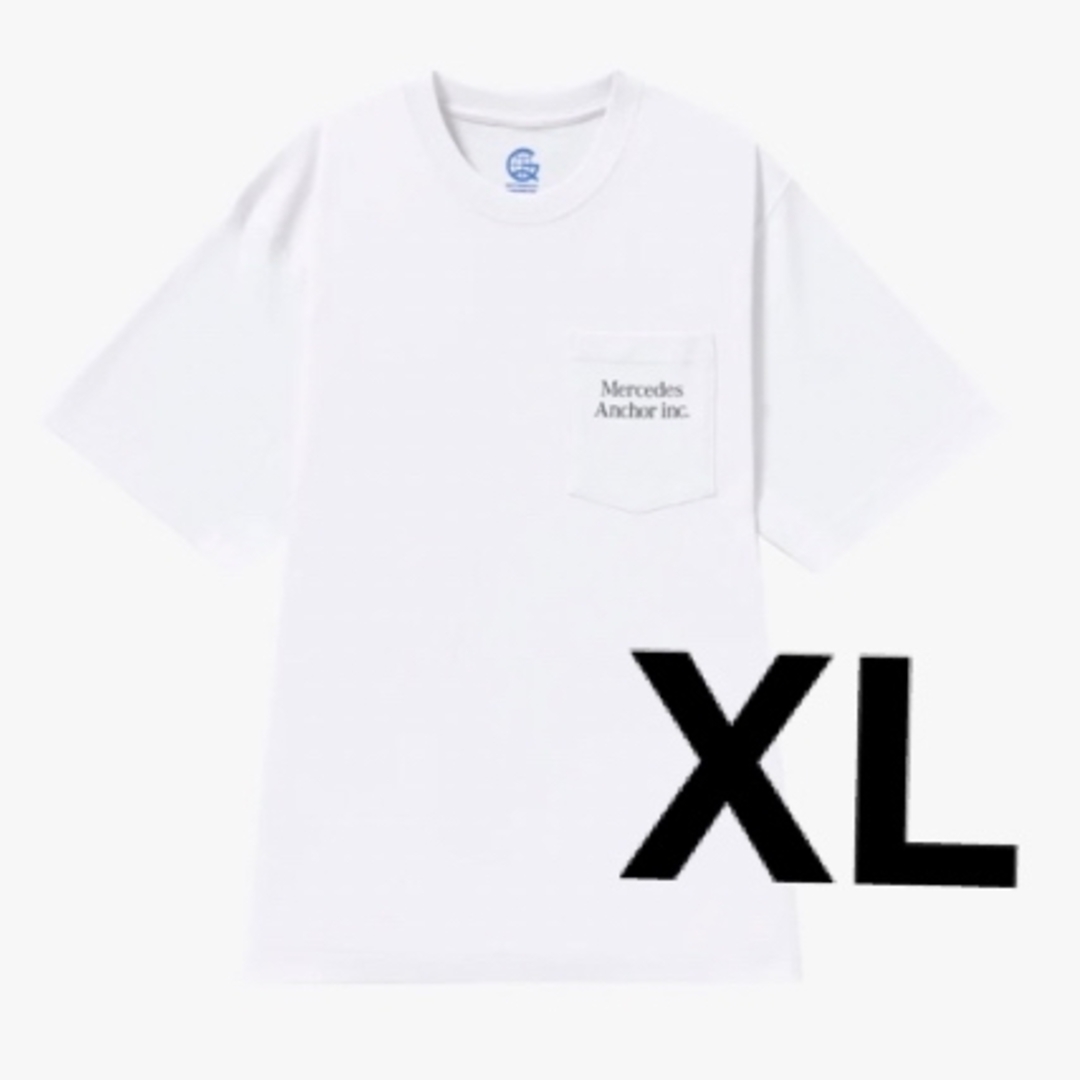 1LDK SELECT(ワンエルディーケーセレクト)の【XL】Mercedes Anchor Inc. Pocket Tee メンズのトップス(Tシャツ/カットソー(半袖/袖なし))の商品写真