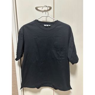 ユニクロ(UNIQLO)のUNIQLO オーバーサイズクルーネックT（半袖)(Tシャツ/カットソー(半袖/袖なし))