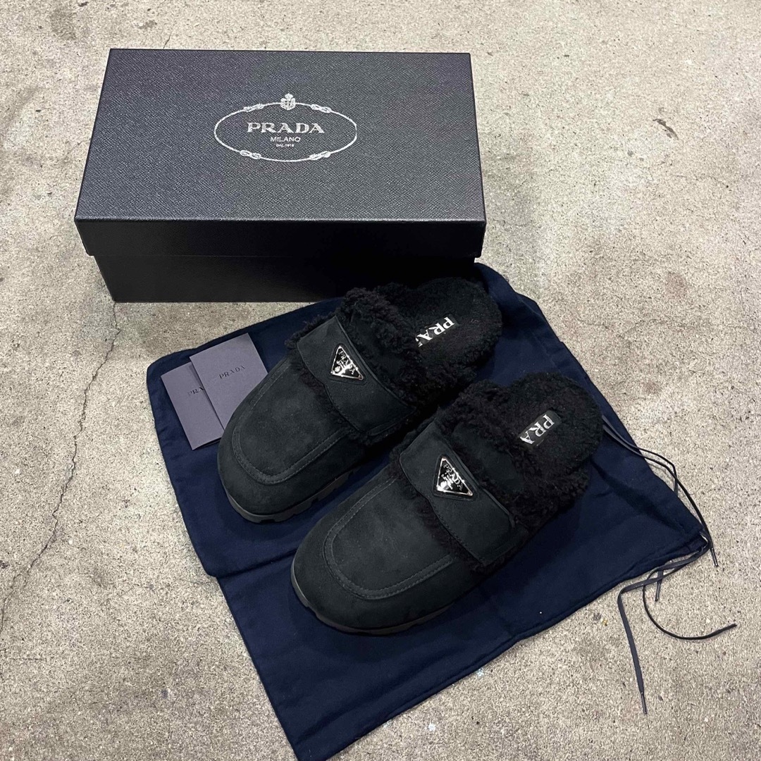 prada sabo mule shoes re nylon | フリマアプリ ラクマ