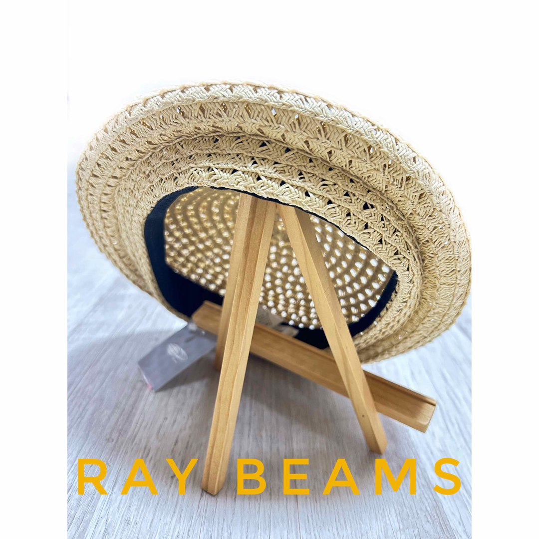 Ray BEAMS(レイビームス)のRay BEAMS／麦わらベレー帽 レディースの帽子(麦わら帽子/ストローハット)の商品写真