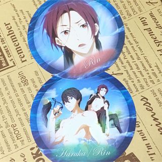  Free! 松岡凛 七瀬遥 コースター(その他)