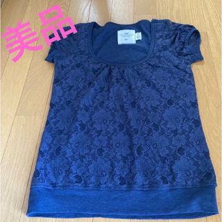 エイチアンドエイチ(H&H)のトップス H&M 半袖  Tシャツ カットソー  レース(Tシャツ(半袖/袖なし))