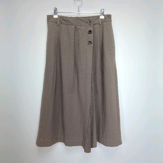 パドカレ(pas de calais)の★pas de calais デザイン ジャガード ラップ スカート(ひざ丈スカート)