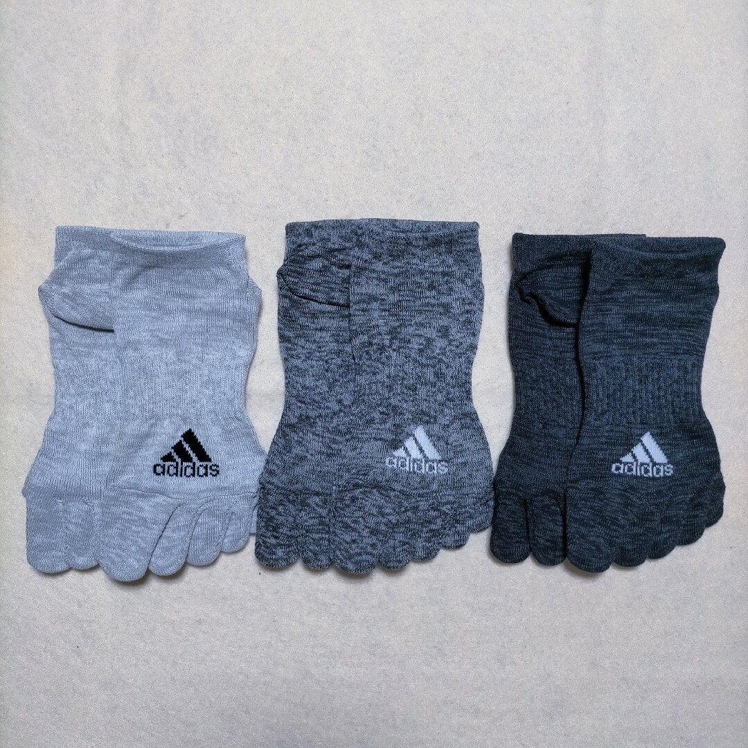 adidas(アディダス)の靴下 ソックス 5本指ソックス adidas メンズ 26~28cm 6足 メンズのレッグウェア(ソックス)の商品写真