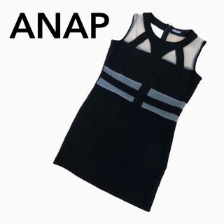 アナップ(ANAP)のANAP シースルー ワンピース(ミニワンピース)