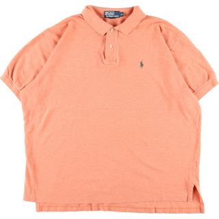 ラルフローレン(Ralph Lauren)の古着 ラルフローレン Ralph Lauren POLO by Ralph Lauren 半袖 ポロシャツ メンズXL /eaa349054(ポロシャツ)