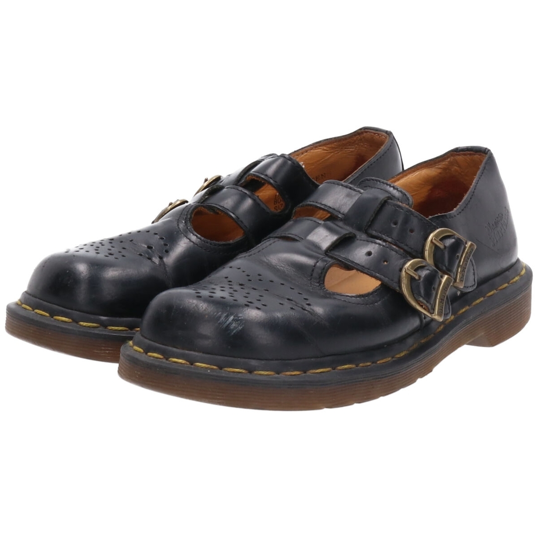 Dr.Martens(ドクターマーチン)の古着 ドクターマーチン Dr.Martens ストラップシューズ UK5 レディース24.0cm /saa010192 レディースの靴/シューズ(ブーツ)の商品写真