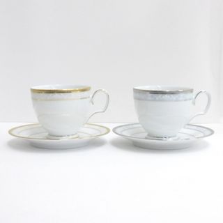 アザー(other)のノリタケ Noritake ペア ティーカップ ソーサー セット 食器 同梱不可(食器)