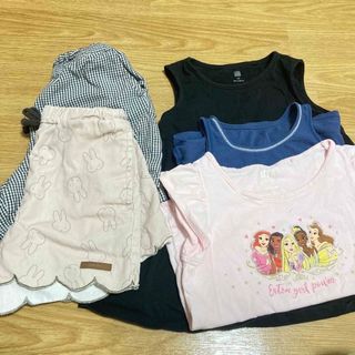 ユニクロ(UNIQLO)の子ども服7点セット　110cm(Tシャツ/カットソー)