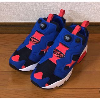 リーボック(Reebok)の美品 REEBOK PUMP FURY OG NM 26.5cm レッド ブルー(スニーカー)