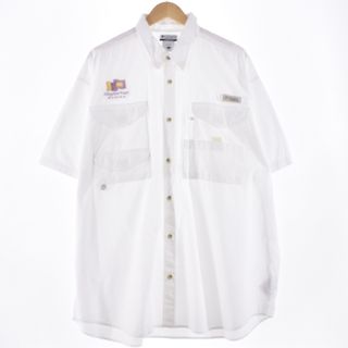 コロンビア(Columbia)の古着 コロンビア Columbia PFG 半袖 フィッシングシャツ メンズXXL /eaa349143(シャツ)