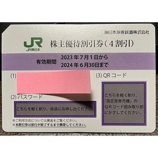 ジェイアール(JR)のJR東日本　株主優待割引き券(その他)