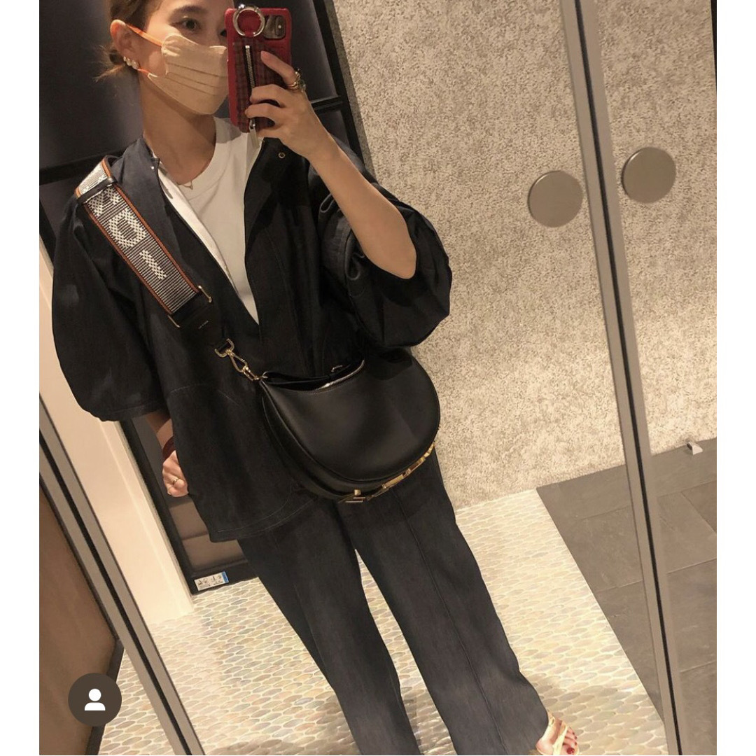 松野屋 キャンバスフラットショルダー yori バルーンジャケット 36