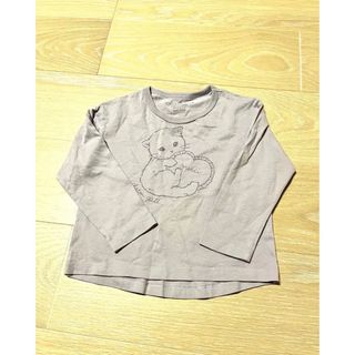 エニィファム(anyFAM)のanyfam ねこ長袖Tシャツ 100cm 猫　110 95 女の子(Tシャツ/カットソー)