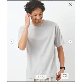 ユナイテッドアローズグリーンレーベルリラクシング(UNITED ARROWS green label relaxing)のオーガニッククリア クルーネック 半袖 カットソー (Tシャツ/カットソー(半袖/袖なし))