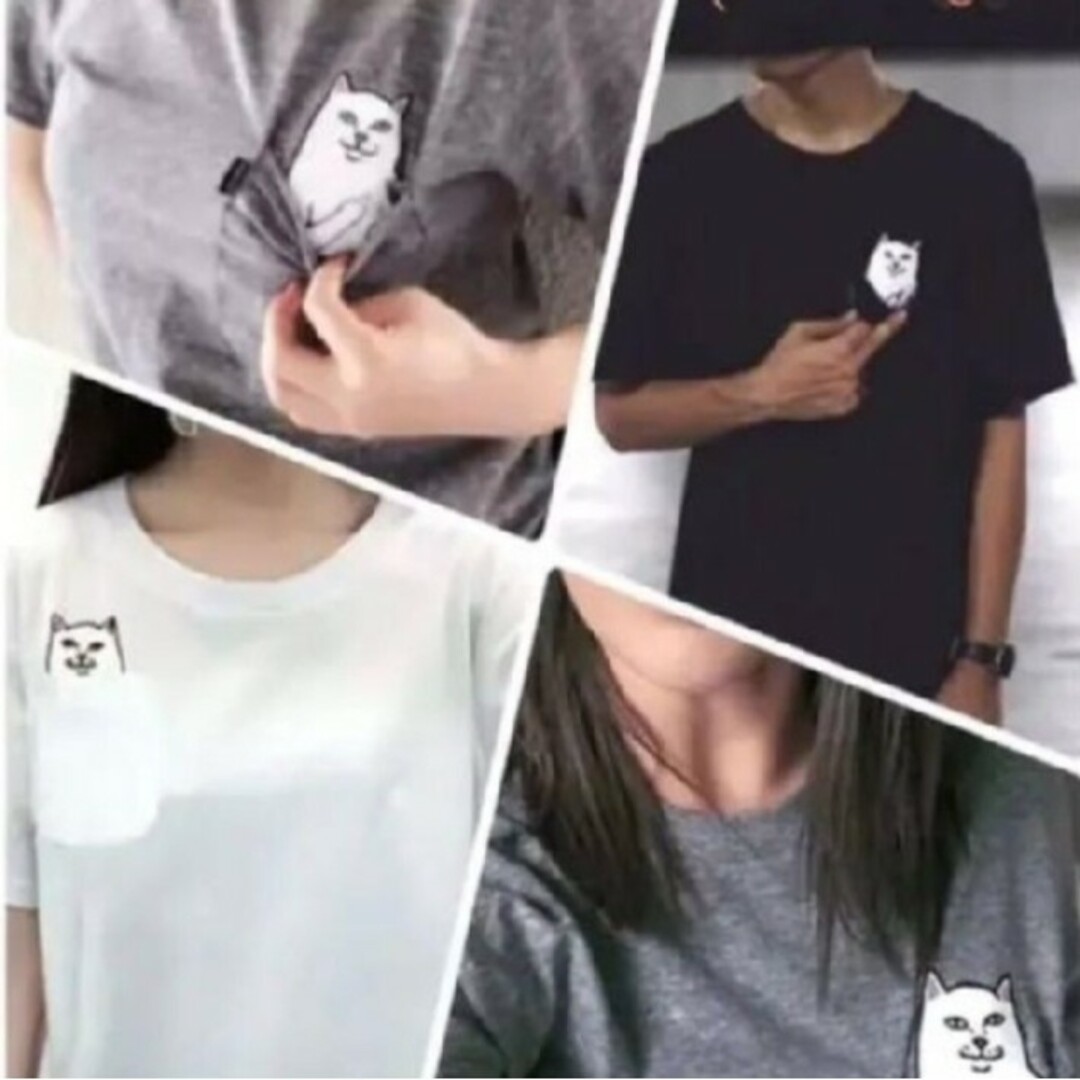 リメイクに☆Ripndip いたずら 猫 ネコ ワッペン合計2枚セット☆新品 ハンドメイドの素材/材料(各種パーツ)の商品写真