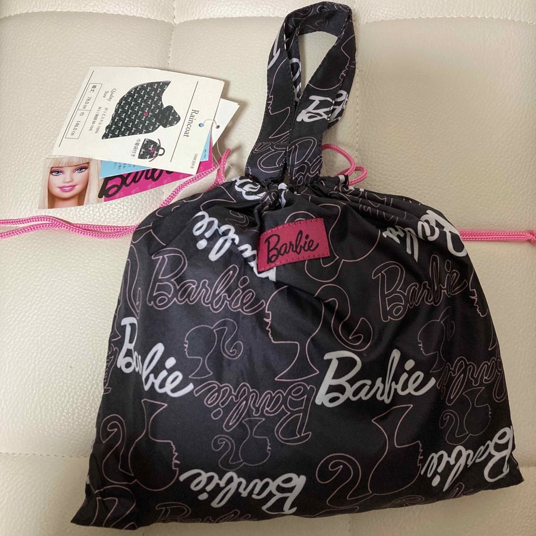 【miiiiim様専用】Barbie バービー　ポンチョ　レインコート レディースのファッション小物(レインコート)の商品写真