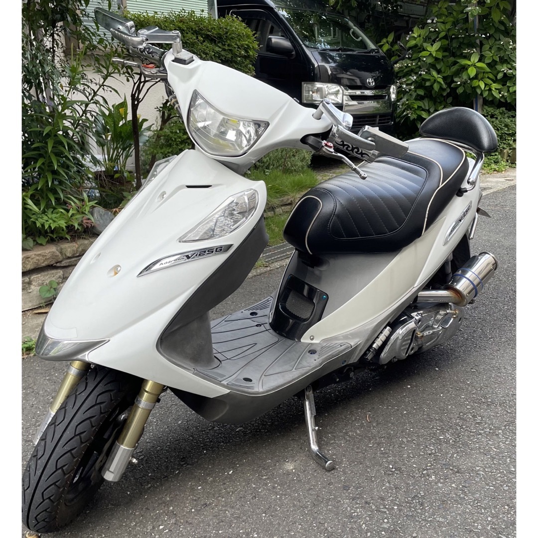 アドレス　v125g カスタム車