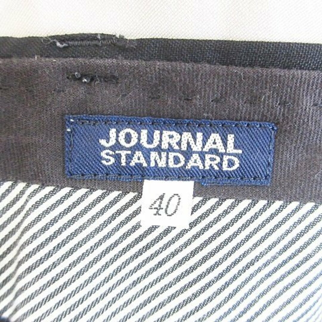 JOURNAL STANDARD(ジャーナルスタンダード)のジャーナルスタンダード パンツ スラックス ロング丈 ボタンフライ 黒 40 レディースのパンツ(その他)の商品写真
