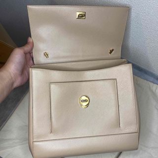 【極美品】フェラガモ ヴァラリボン バッグ CARRIE トップハンドル