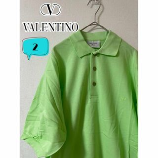 ヴァレンティノ(VALENTINO)のVALENTINO ヴァレンティノ　メンズ　ポロシャツ　2(ポロシャツ)