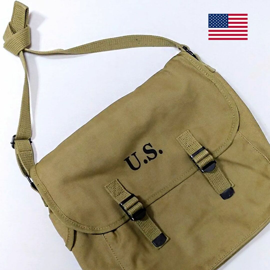 U.S. army フィッシングバッグ　ミュゼットバッグ