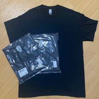 ギルタン(GILDAN)の【バラ売り⭕️】GILDA 新品 ポケット付き Tシャツ 黒 3枚セット(Tシャツ/カットソー(半袖/袖なし))