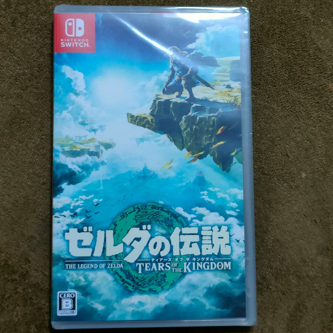 新品未開封 ゼルダの伝説 ティアーズ オブ ザキングダム