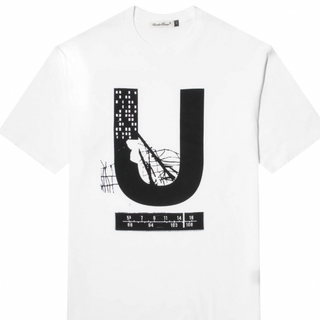 アンダーカバー(UNDERCOVER)のアンダーカバー　コットンTシャツ　サイズ5 XL Ｕ　フラワー　花(Tシャツ/カットソー(半袖/袖なし))