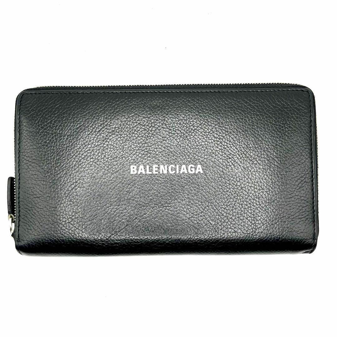 バレンシアガ BALENCIAGA ラウンドファスナー 長財布 エブリデイ