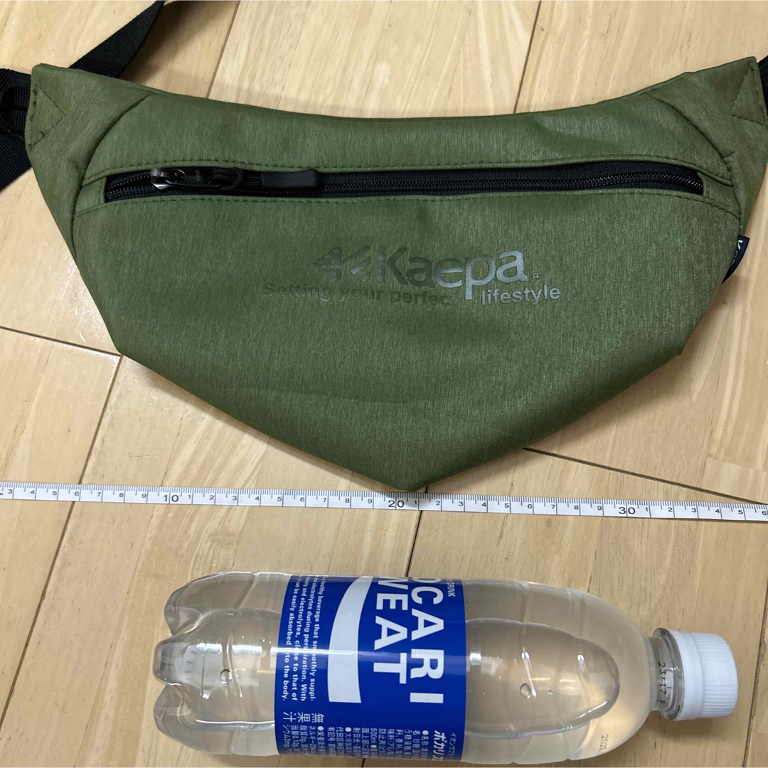 Kaepa(ケイパ)のKaepa カーキ　ウエストバッグ メンズのバッグ(ウエストポーチ)の商品写真