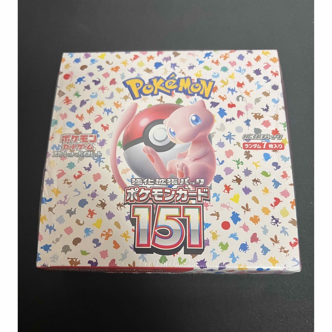 ポケモンカード151 BOX シュリンク付　未開封