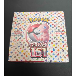 ポケモン(ポケモン)のポケモンカード151 BOX シュリンク付　未開封(Box/デッキ/パック)