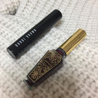 キャンメイク(CANMAKE)のキャンメイク リップティントジャム＆BOBBI BROWN マスカラ(リップグロス)