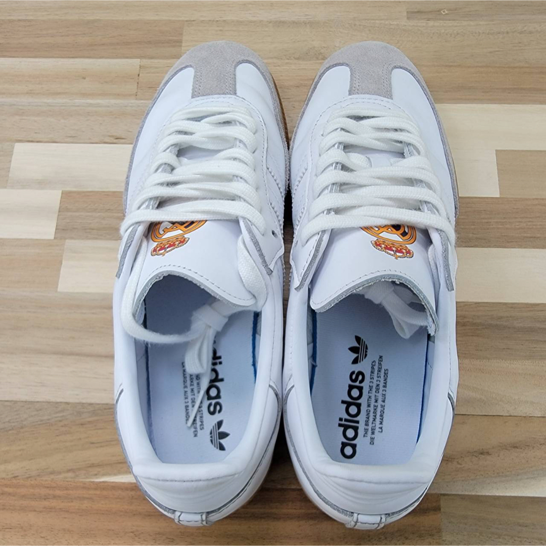 新品　adidas samba adv  25cm ホワイト 白　サンバ　③