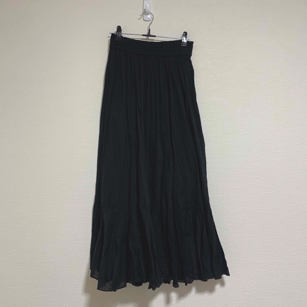 AZUL by moussy(アズールバイマウジー)のWASHER MAXI SKIRT/ワッシャーマキシスカート レディースのスカート(ロングスカート)の商品写真