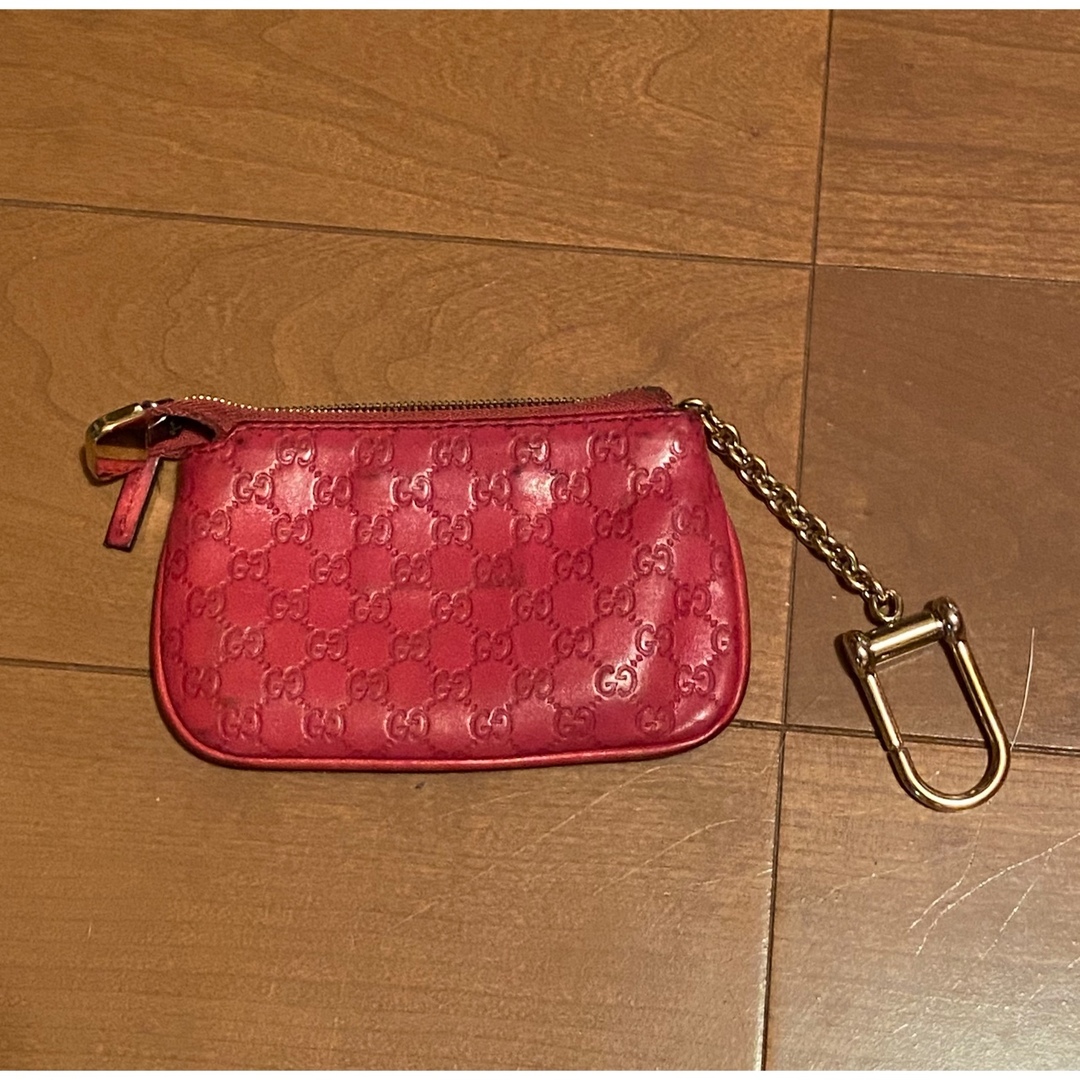 GUCCI マイクログッチ シグネチャー コインケース キーケース 小銭入れ