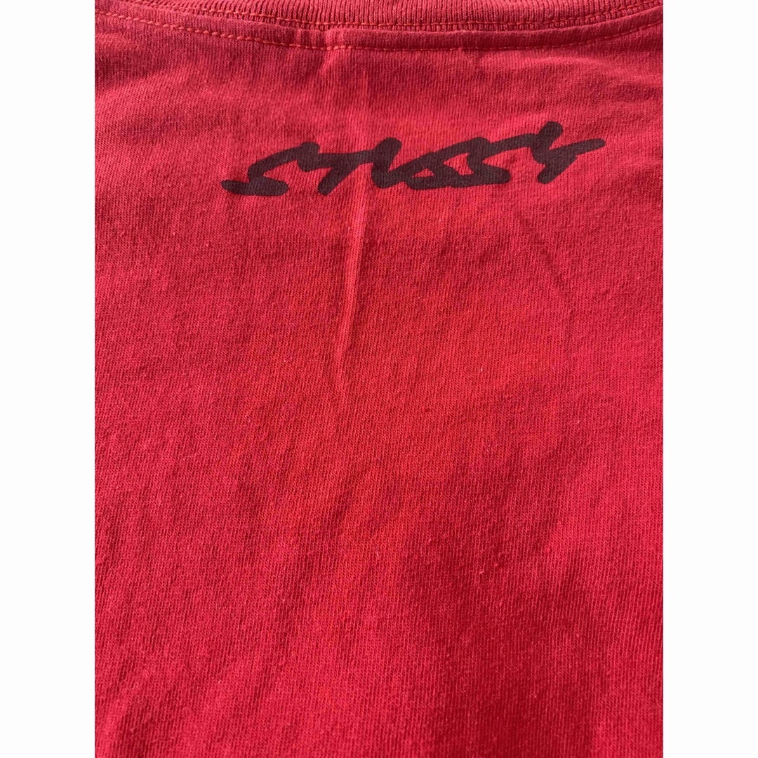 STUSSY(ステューシー)のstussy ステューシー  赤　Tシャツ メンズのトップス(Tシャツ/カットソー(半袖/袖なし))の商品写真