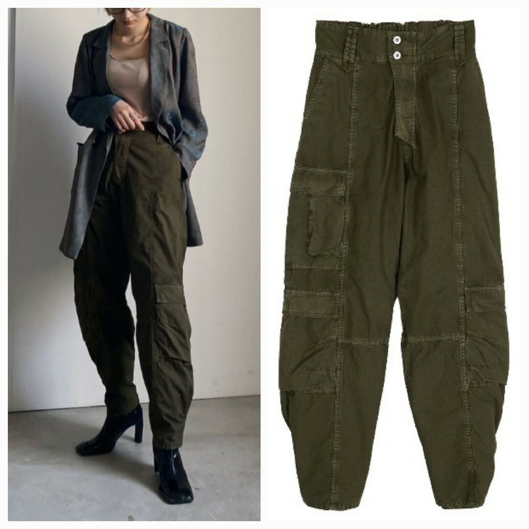 Ameri VINTAGE(アメリヴィンテージ)のAmeriVINTAGE新作MEDI MILITARY CARGO PANTS レディースのパンツ(ワークパンツ/カーゴパンツ)の商品写真