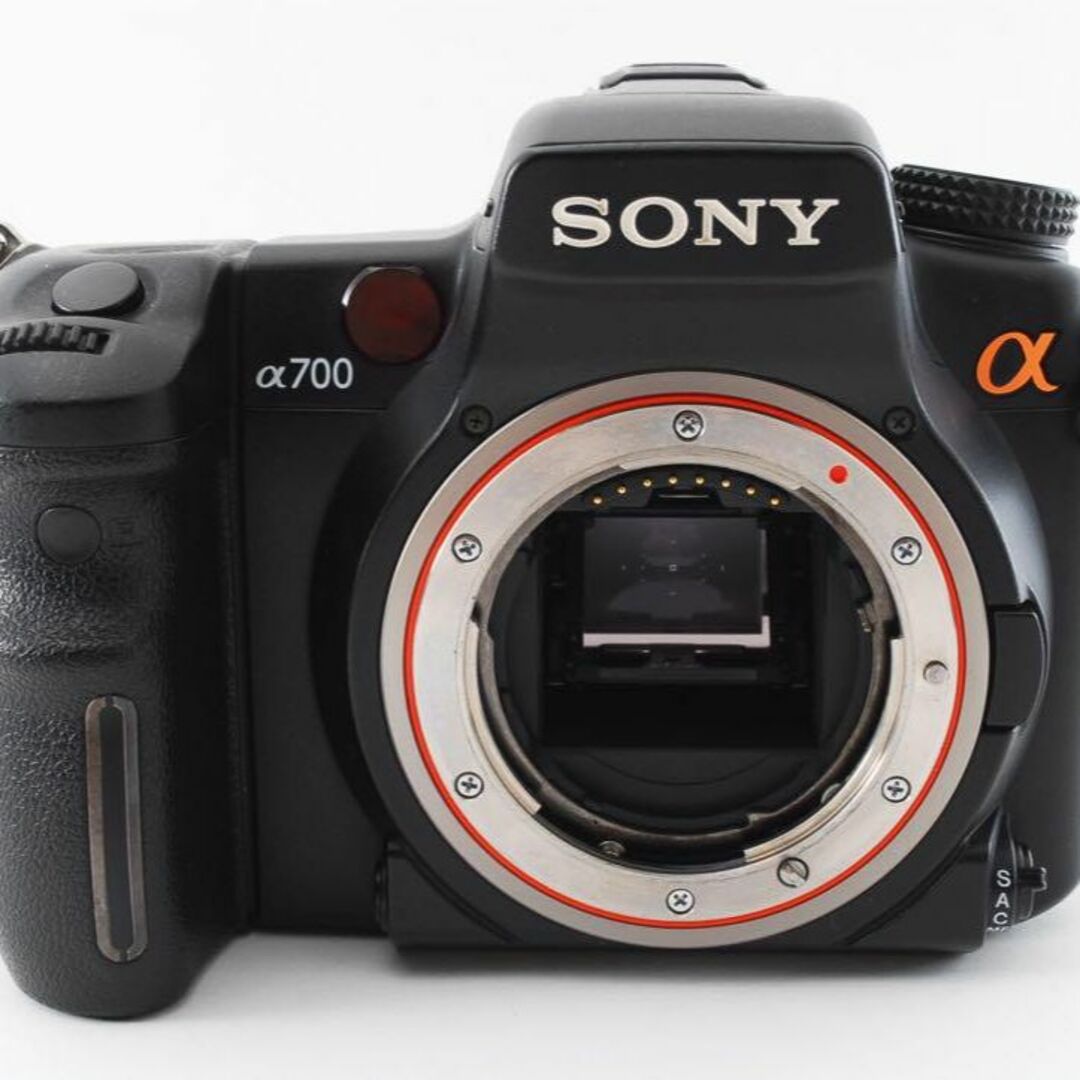 SONY - ☆SONY α700☆美品○スマホ転送○ダブルレンズ○の通販 by