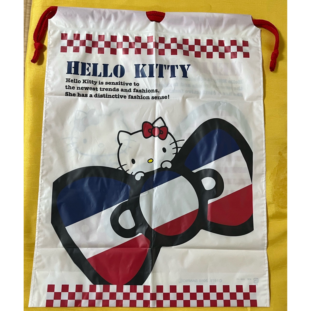 サンリオ(サンリオ)の★☆【新品】HELLO KITTY キティちゃんカジュアルナップサック☆★ レディースのバッグ(リュック/バックパック)の商品写真