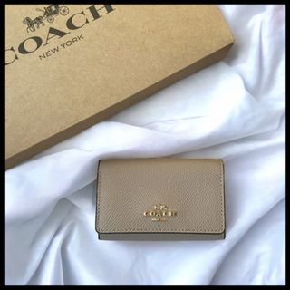 コーチ(COACH)の新品 【 COACH 】コーチ クロスグレインレザー 5連 リング キーケース(キーケース)