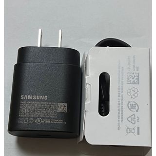 サムスン(SAMSUNG)のSamsung 25w急速充電器セット(バッテリー/充電器)