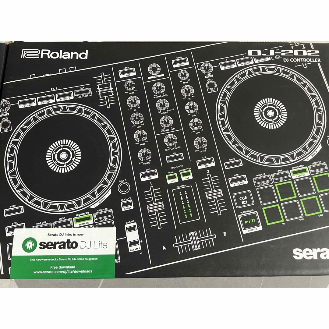 Roland(ローランド)のRoland DJ 202 楽器のDJ機器(DJミキサー)の商品写真