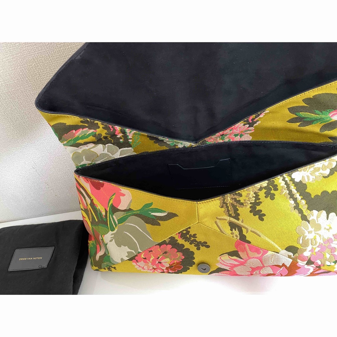DRIES VAN NOTTEN 花柄クラッチバック-