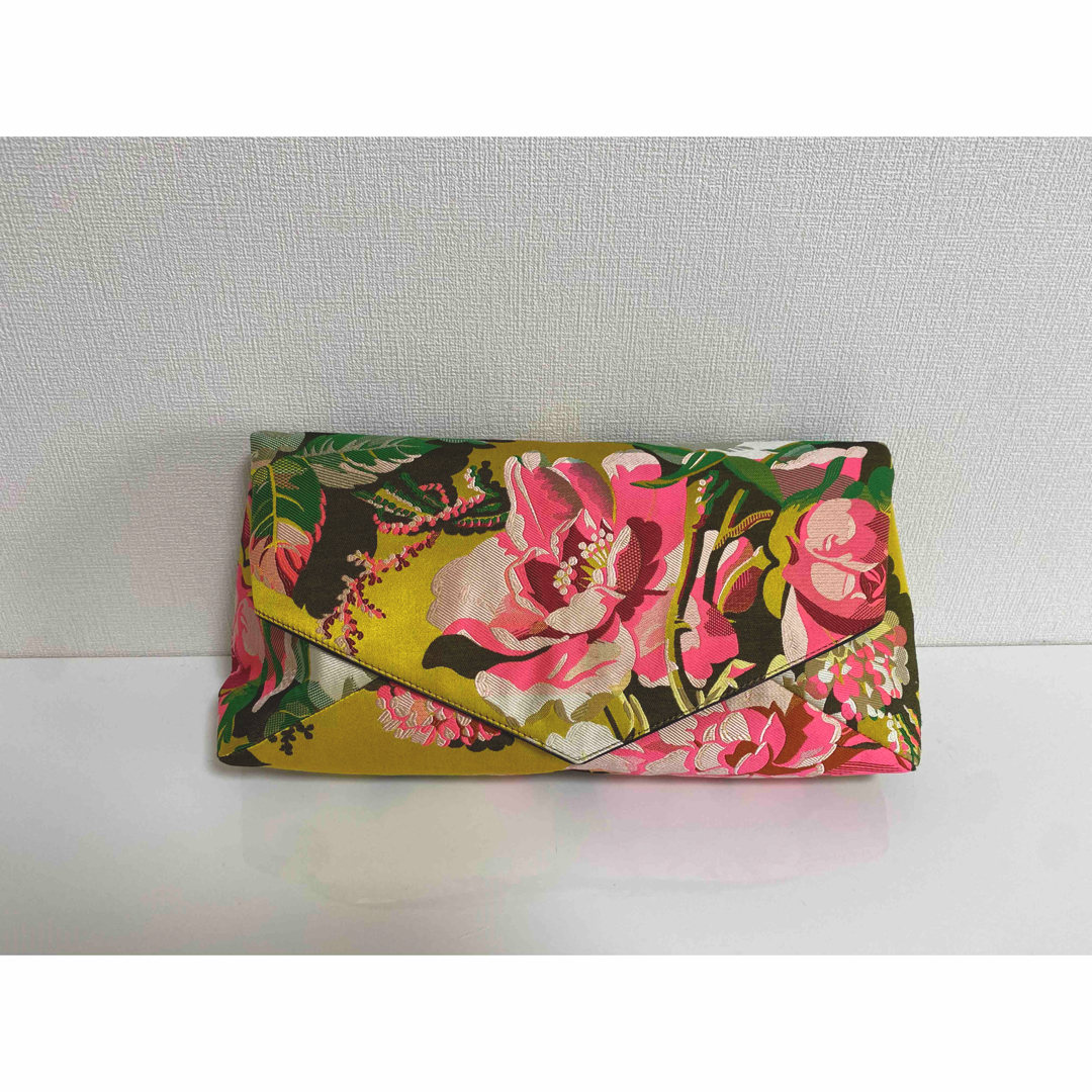 DRIES VAN NOTTEN 花柄クラッチバック-